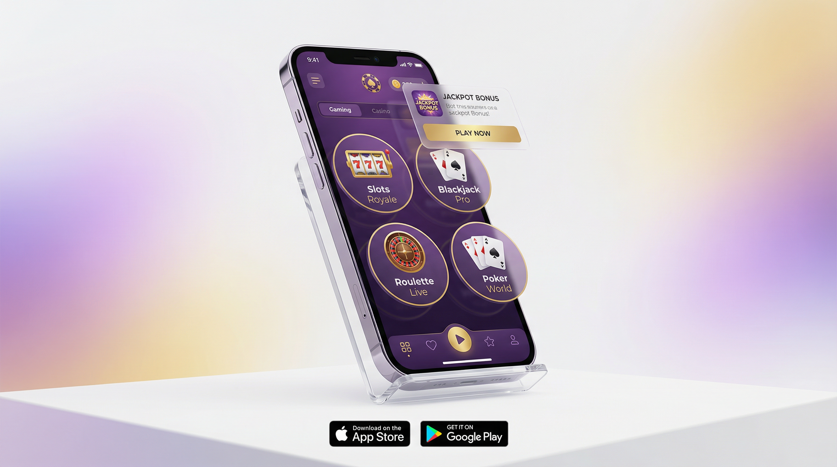 电竞博彩APP界面展示